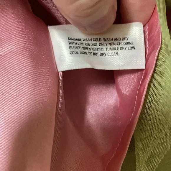 *Baby Gap Hot Pink Paisley Floral 2T Short Sleeve Dress C71 - Picture 4 of 8